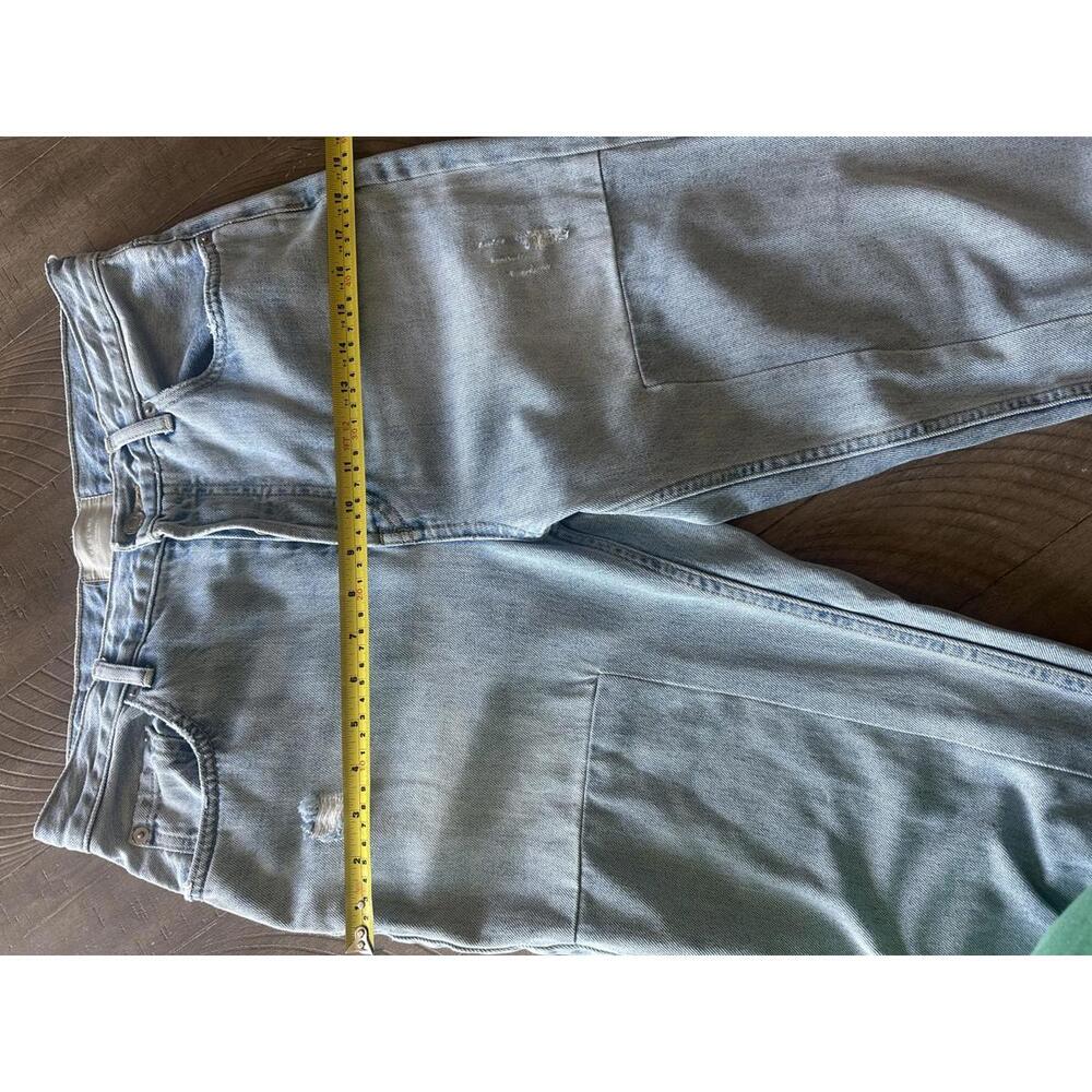 Everlane The Curvy 90s Cheeky Jean 100% Organic Cotton Patched Women’s size 28 - Picture 13 of 15